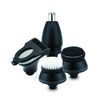 Set De Barba Y Cuidado Facial Recargable Jocca - Negro