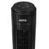 Ventilador De Torre Con Mando A Distancia 50w, Temporizador, 3 Velocidades Jocca - Negro