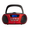 Aiwa Bbtu-300rd Sistema Estéreo Portátil Analógica 5 W Negro, Rojo