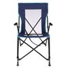 Silla De Camping Azul Oscuro Acero De 90x56x74 Cm