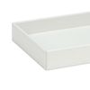 Andrea House Ax62317 Bandeja Vaciabolsillos Efecto Piel Blanco