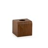 Andrea House Ba70010 Caja Para Pañuelos De Madera Cuadrada Marrón