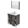 Mueble De Baño Aktiva Ceniza80 X 80 X 45 Cm