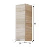 Columna De Baño Koncept Con 1 Puerta En Color Roble Canadian 182x30x25 Cm