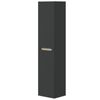 Columna De Baño Flotante Lotto 135x31x56 -color Roble/gris Antracita