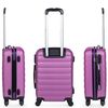 Maleta Cabina De Viaje Abs Rígida Trolley 55 Cms 71250 Morado