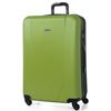 Maleta De Viaje Grande Abs Texturizado Trolley 70cm Xl 71170 Pistacho-antracita