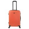 Maleta De Viaje Mediana Abs Texturizado Trolley 60cm Rígido 71160 Coral-antracita