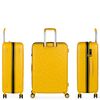 Maleta De Viaje Grande Abs Trolley 70cm 4 Ruedas Dobles Candado Tsa. 171170 Mostaza