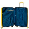 Maleta De Viaje Grande Abs Trolley 70cm 4 Ruedas Dobles Candado Tsa. 171170 Mostaza