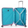 Maleta De Viaje Grande Policarbonato Trolley 60cm Candado Integrado 66460 Turquesa