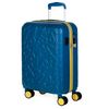 Maleta Cabina Puerto Usb Abs Trolley 55cms 4 Ruedas Dobles Candado Tsa 171150 Azul