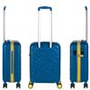 Maleta Cabina Puerto Usb Abs Trolley 55cms 4 Ruedas Dobles Candado Tsa 171150 Azul