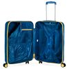 Maleta De Viaje Mediana Abs Trolley 66cm 4 Ruedas Dobles Candado Tsa. 171160 Azul