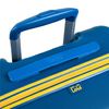 Maleta De Viaje Mediana Abs Trolley 66cm 4 Ruedas Dobles Candado Tsa. 171160 Azul