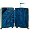 Maleta De Viaje Grande Abs Trolley 70cm 4 Ruedas Dobles Candado Tsa. 171170 Azul