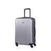 Maleta De Viaje Mediana Abs Texturizado Trolley 60cm Rígido 71160 Plata