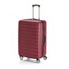 Maleta De Viaje Grande Expandible Abs Trolley 70cm Xl 4 Ruedas Dobles Simoa 71270 Granate