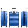 Maleta De Viaje Grande Expandible Abs Trolley 70cm Xl 4 Ruedas Dobles Simoa 71270 Azul