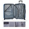 Maleta De Viaje Grande Expandible Abs Trolley 70cm Xl 4 Ruedas Dobles Simoa 71270 Azul