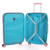 Maleta De Viaje Grande Policarbonato Trolley 60cm Candado Integrado 66460 Rosa