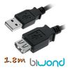 Cable Usb 2.0 A/m-a/h 1.8m Biwond