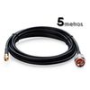 Cable Pigtail N (macho) Sma (hembra) 5m