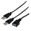 Cable Usb Hembra A 2 Usb Macho (21cm)