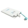 Power Bank 2500mah Blanco Biwond (lightning & Micro Usb)