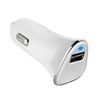 Cargador Coche Usb Qualcom Quick Charge 3.0 Blanco