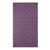 Alfombra Vinílica Deblon Basic, Alfombra De Pvc Antideslizante Y Resistente Geom Morado, 60 X 90 Cm