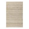 Alfombra De Bambú Natural Antideslizante Beige, 60 X 90 Cm