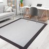 Alfombra Vinílica Alta Gama, Alfombra Pvc Antideslizante E Impermeable , Para Interior Y Exterior Gris Plomo, 160 X 230cm