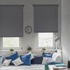 Estor Opaco Moon, Estor Enrollable Blackout Gris Oscuro, 60 X 180 Cm