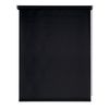 Estor Opaco Moon, Estor Enrollable Blackout Negro, 45 X 180 Cm