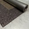 Alfombra Vinílica Alta Gama, Alfombra Pvc Antideslizante E Impermeable , Para Interior Y Exterior Bronce-negro, 80 X 150cm