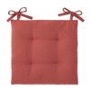 Cojines Decorativo ​algodón De Asiento 40x40x5cm Pack De 2unds Color Rojo Vintage