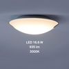 Leds·c4 Plafon Clip Ø500 Mm Led 16,6w 3000k Cromo 935lm