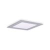 Forlight Downlight Ip23 Easy Square 170mm Led 10w 3000k Gris 874lm