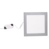 Forlight Downlight Ip23 Easy Square 225mm Led 15,5w 3000k Gris 1371lm