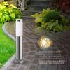 Forlight Koral Baliza Exterior De Jardín Resistente Al Agua Ip55. Poste De Luz. Lámpara Bolardo De Acero Inoxidable 23w.