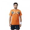 Camiseta De Padel Drop Shot Dorama Naranja