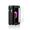 Funda De Protección 360 Con Cristal Templado Para Iphone 7 Plus Negra