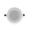 Downlights De Leds Circular De Leds Con Cristal Ø160mm 12w 900lm 30.000h