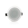 Foco Downlight Led 6w  421lm 3000ºk Circular Cristal Ø95mm 40.000h [gr-mb01-6w-ww]