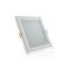 Foco Downlight Led 15w  1150lm 4200ºk Cuadrado Cristal 40.000h [gr-mb02-15w-w]