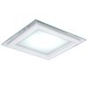 Foco Downlight Led 15w  1150lm 4200ºk Cuadrado Cristal 40.000h [gr-mb02-15w-w]