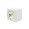 Foco Downlight Led De Superficie 3w 270lm 6000ºk Cuadrado 40.000h [bf-mz3002-3w-w-cw]