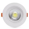 Foco Downlight Circular Led  9w 842lm 3000ºk Anti-deslumbrante Ugr19 40.000h [ho-dl-ad-cob-9w-ww]