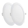 Pack 2 Placas Led 20w 1600lm 6000ºk Circular 40.000h [gr-rdp15-20w-cw-pk2-ap]